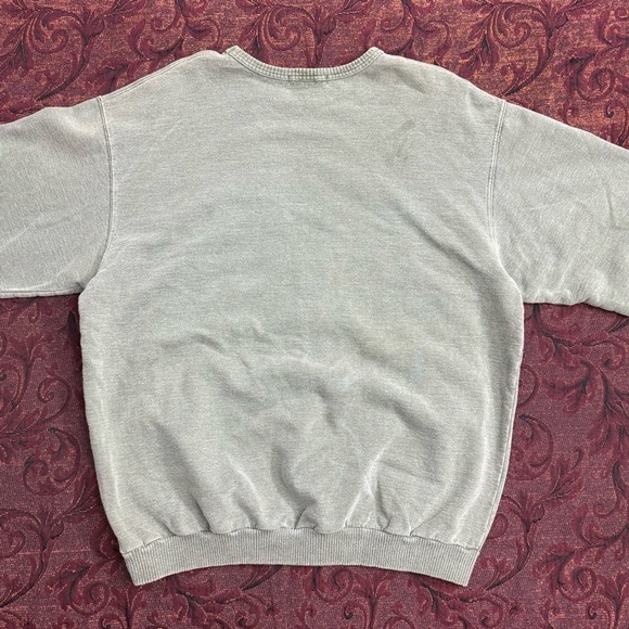 90s Northern Reflections Faded Olive Green Crewneck - Picture 3 of 5